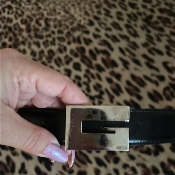 Gucci Black and Silver BELT UNISEX - Picture 3 of 8